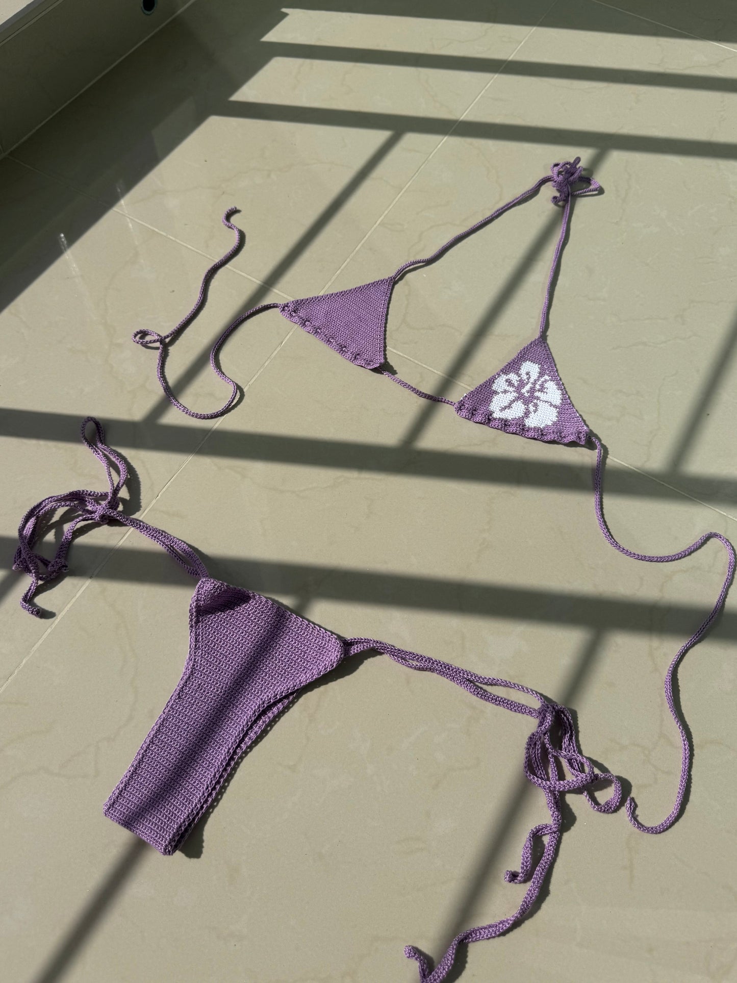 Hibiscus Crochet Bikini